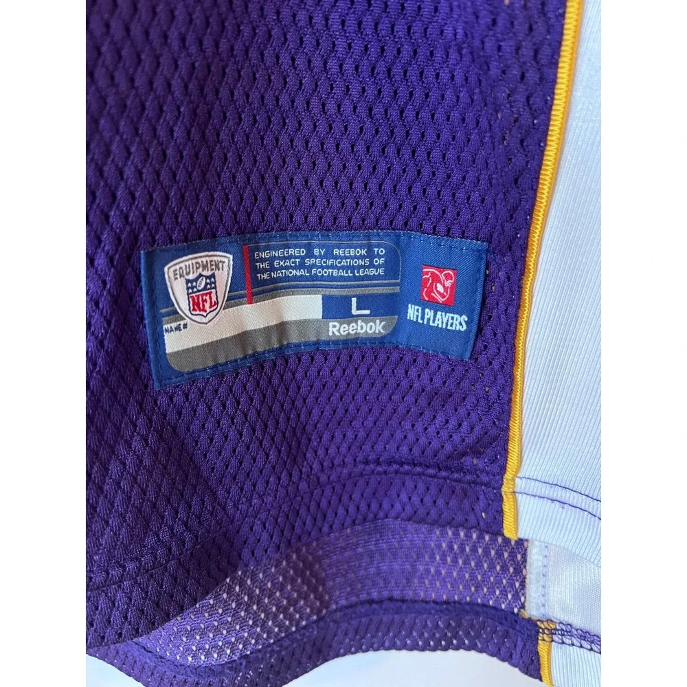 Minnesota Vikings NFL Football Jersey‎ #69 Allen Reebok Youth Large Purple